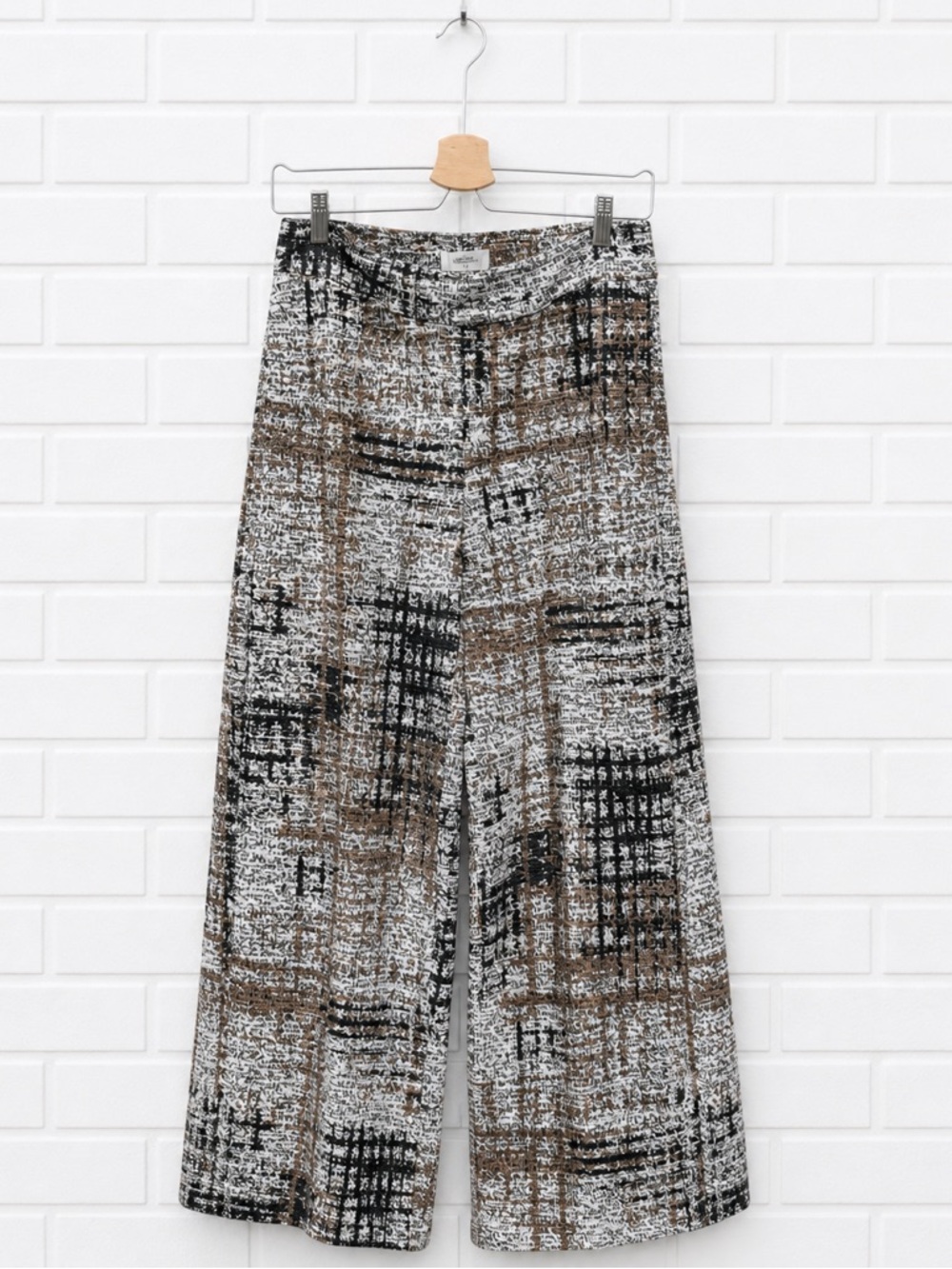 Avenue Montaigne Pants Trousers Textured Career Work Business